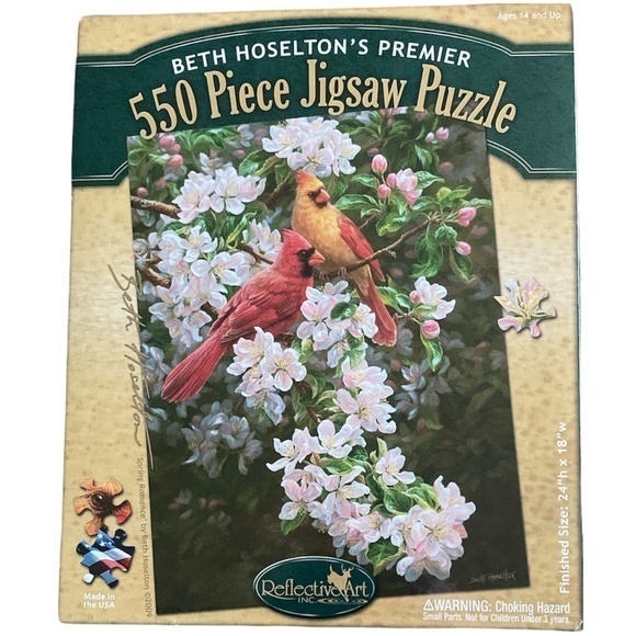 550 Piece Beth Hoselton’s Premier Jigsaw Puzzle NWT‎ - Picture 1 of 4